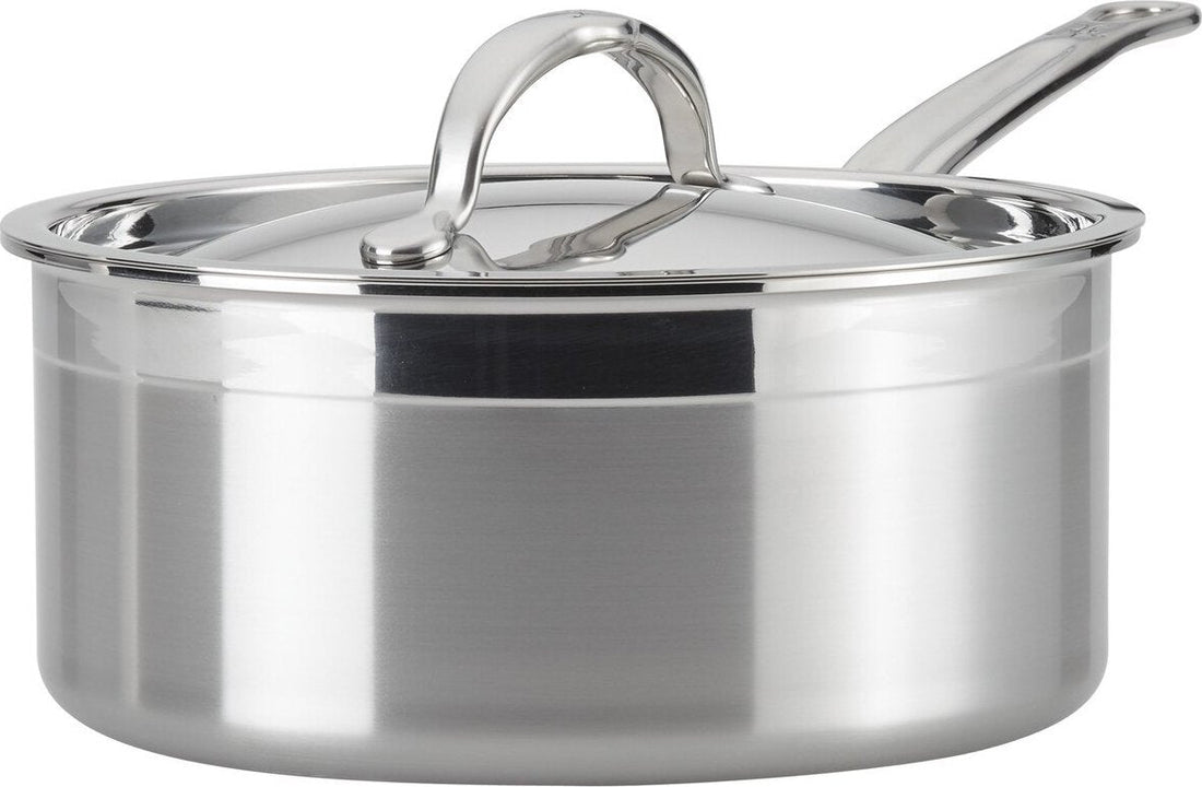 Hestan - 3 QT ProBond Stainless Steel Covered Saucepan - 31565