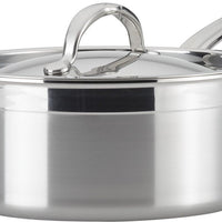 Hestan - 3 QT ProBond Stainless Steel Covered Saucepan - 31565