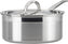Hestan - 3 Qt ProBond Professional Clad Stainless Steel Covered Sauce Pan - 31782