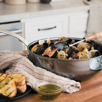 Hestan - 30 cm/5 QT NanoBond Covered Sauté with Helper Handle - 60028