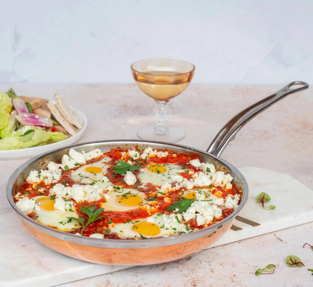 Hestan - 32 cm/12.5" Copper Bond Induction Copper Fry Pan 32cm - 31591