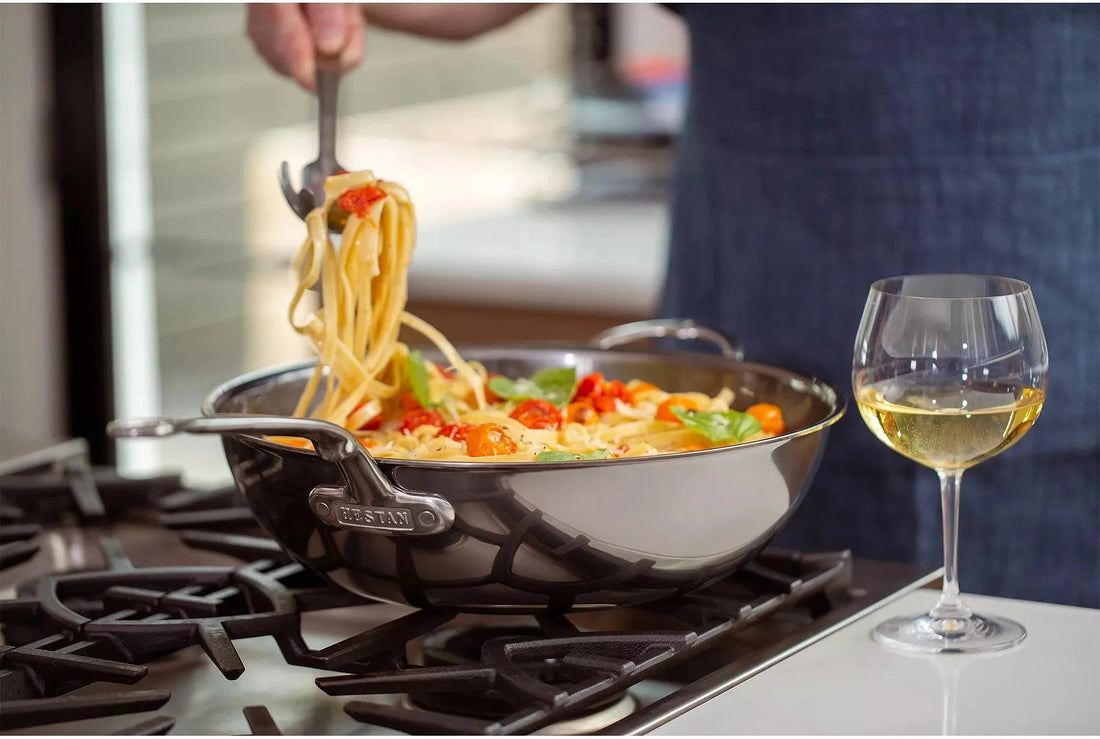 Hestan - 36 cm/14" NanoBond Chef's Pan With Helper Handle - 60042