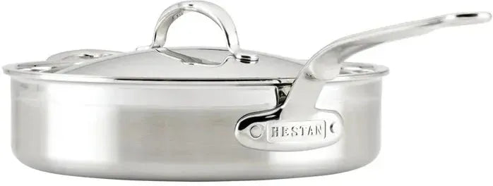 Hestan - 3.5 QT ProBond Professional Clad Stainless Steel Nonstick Saute Pan with Lid - 31707