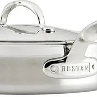 Hestan - 3.5 QT ProBond Professional Clad Stainless Steel Nonstick Saute Pan with Lid - 31707