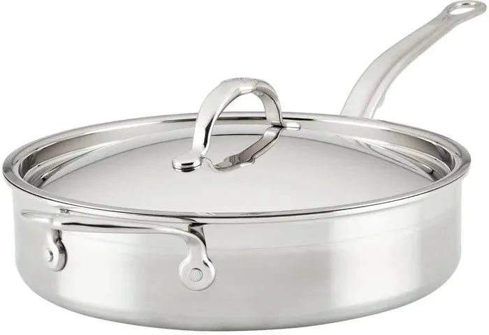 Hestan - 3.5 QT ProBond Professional Clad Stainless Steel Nonstick Saute Pan with Lid - 31707