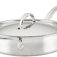 Hestan - 3.5 QT ProBond Professional Clad Stainless Steel Nonstick Saute Pan with Lid - 31707