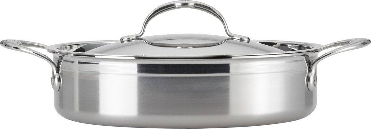 Hestan - 3.5 QT ProBond Stainless Steel Covered Sauteuse - 31569