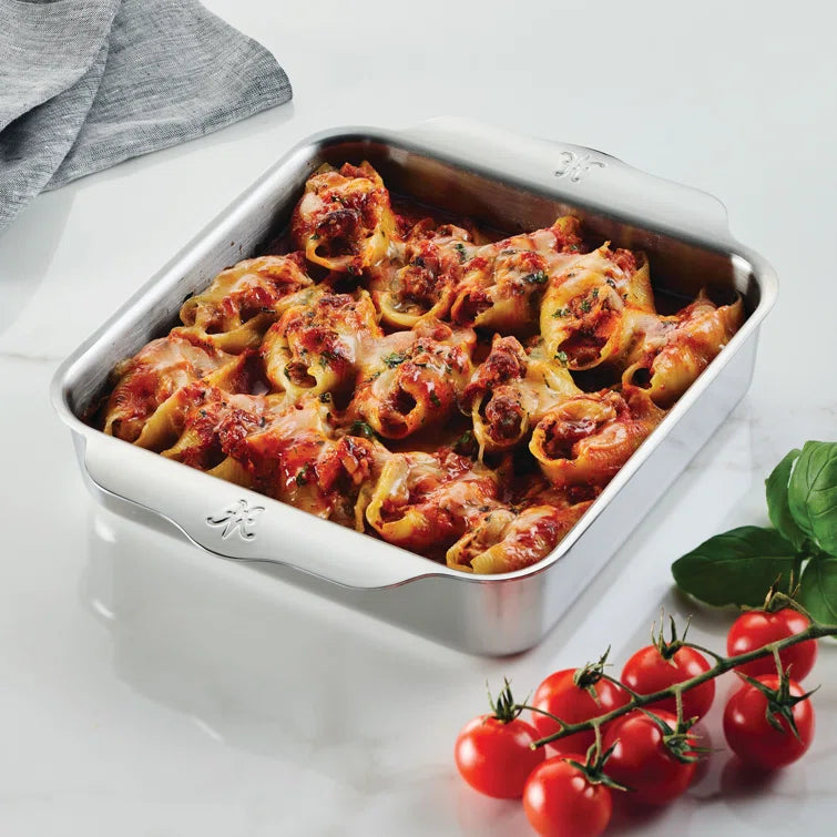 Hestan - 8" x 8" Provisions Ovenbond Clad Square Pan - 48652-C
