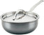 Hestan - NanoBond 2 Qt Titanium Stainless Steel Saucier Pan with Lid - 60045