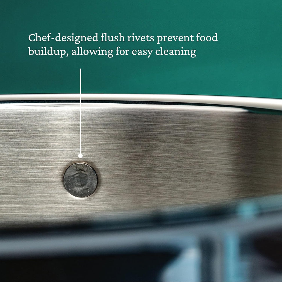 Hestan - ProBond 11" Stainless Steel Open Skillet Frying Pan - 31780