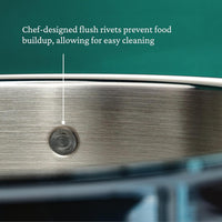 Hestan - ProBond 11" Stainless Steel Open Skillet Frying Pan - 31780