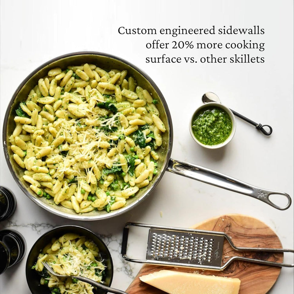 Hestan - ProBond 11" Stainless Steel Open Skillet Frying Pan - 31780