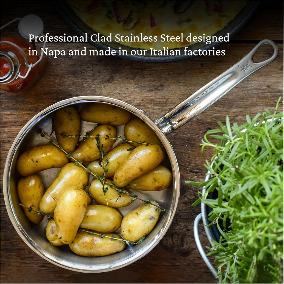 Hestan - ProBond 1.5 Qt Stainless Steel Sauce Pan with Lid - 31769