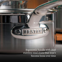 Hestan - ProBond 1.5 Qt Stainless Steel Sauce Pan with Lid - 31769