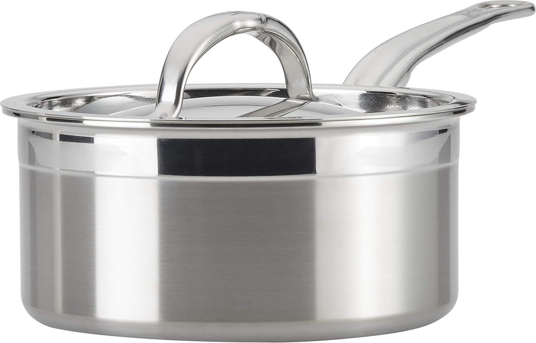 Hestan - ProBond 1.5 Qt Stainless Steel Sauce Pan with Lid - 31769