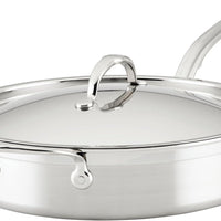Hestan - ProBond 5-Qt Clad Stainless Steel TITUM Nonstick Saute Pan With Lid - 31687