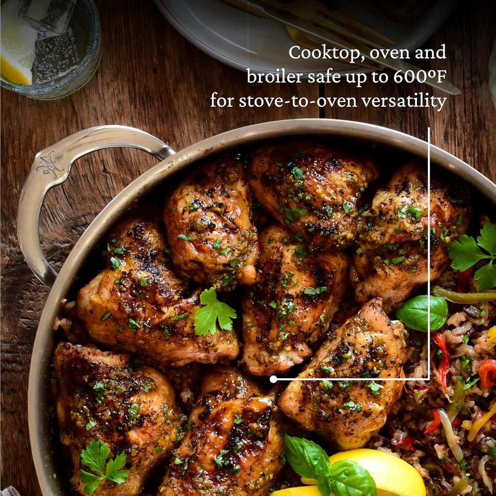 Hestan - ProBond 5 Qt Stainless Steel Covered Saute Pan - 31776