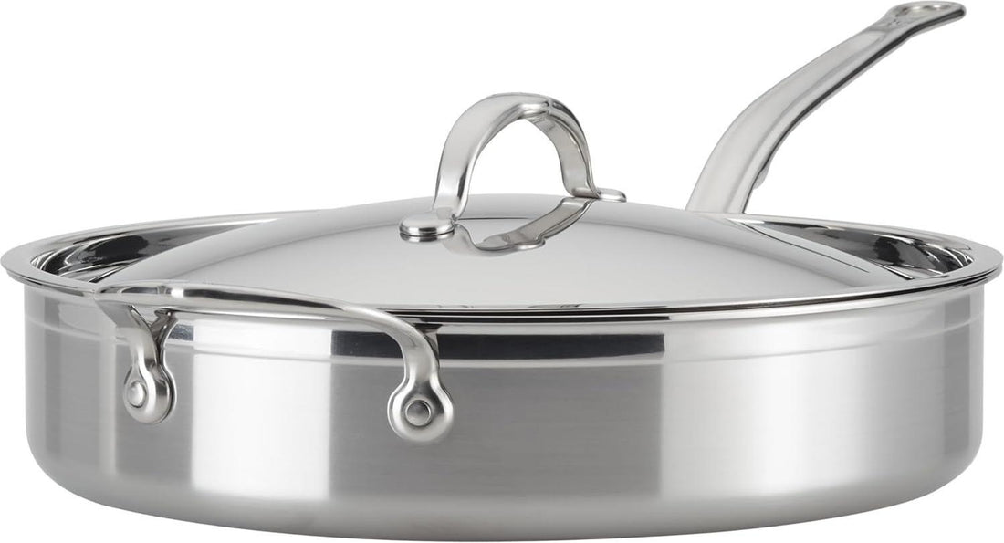Hestan - ProBond 5 Qt Stainless Steel Covered Saute Pan - 31776