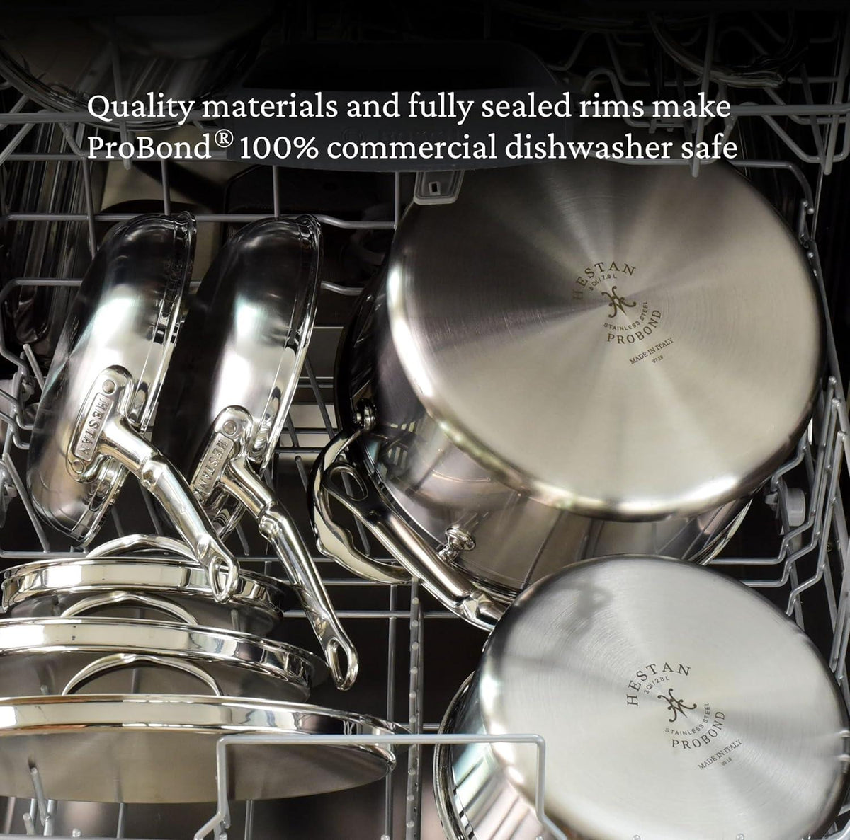 Hestan - ProBond Luxe 8 Qt Stainless Steel Stockpot - 31773