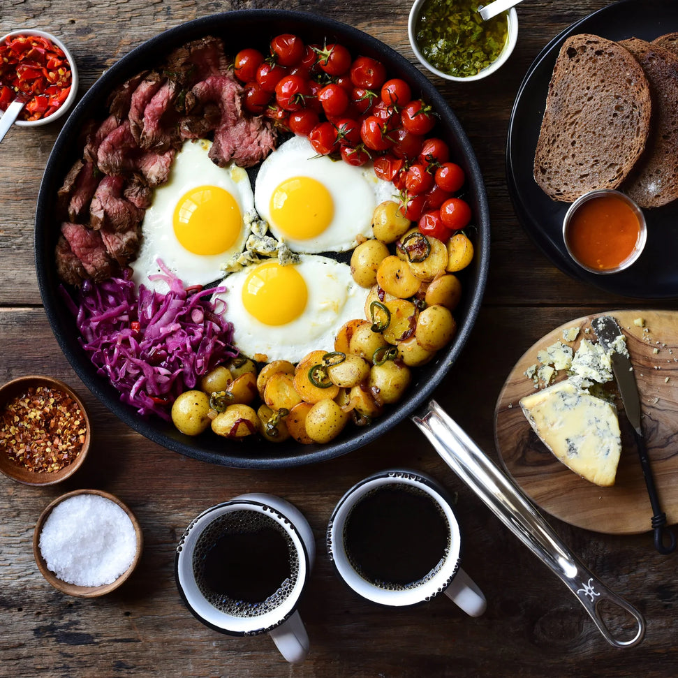 Hestan - Professional Clad 12.5" Stainless Steel TITUMTM Nonstick Open Skillets - 31787