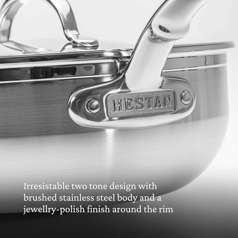 Hestan - Professional Clad 3.5 Quart Stainless Steel Essential Pan - 31777