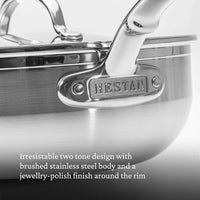 Hestan - Professional Clad 3.5 Quart Stainless Steel Essential Pan - 31777