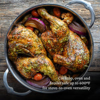 Hestan - Professional Clad 3.5 Quart Stainless Steel Sauteuse - 31775