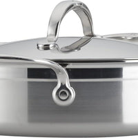 Hestan - Professional Clad 3.5 Quart Stainless Steel Sauteuse - 31775