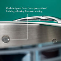 Hestan - Professional Clad 4 Quart Stainless Steel Saucepans - 31772