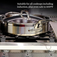Hestan - Professional Clad 5 Qt Stainless Steel Essential Pan - 31778