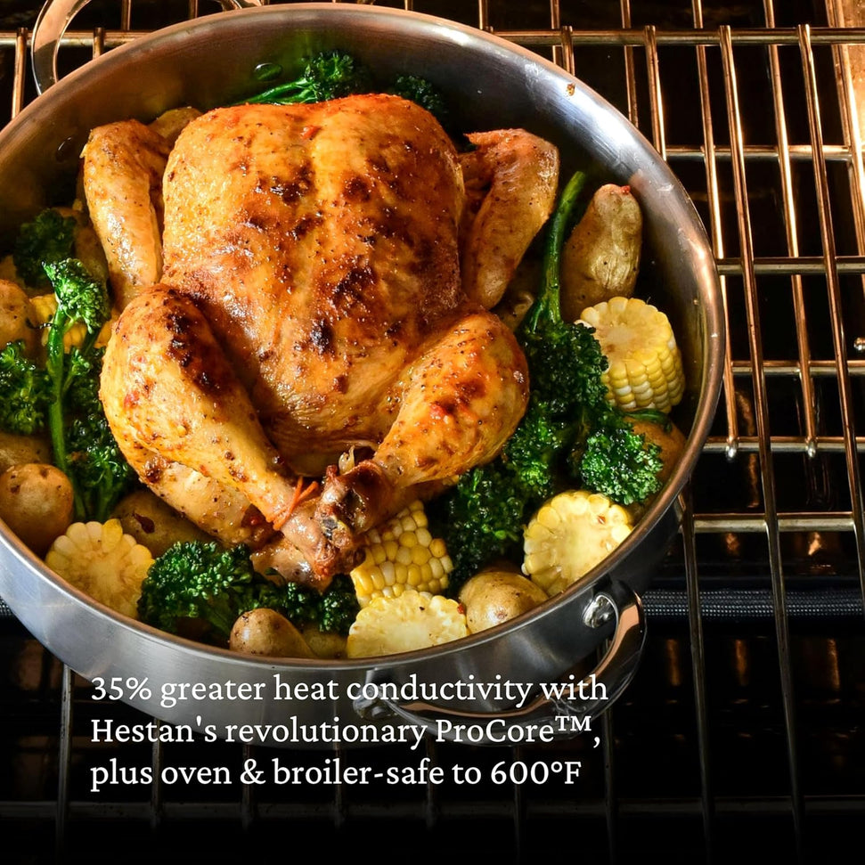 Hestan - Proluxe 9 Qt Stainless Steel Rondeau - 31797
