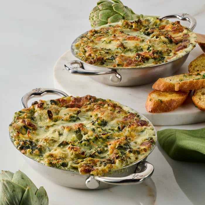 Hestan - Provisions 2 Pc 13 Oz Stainless Steel Oval Au Gratin - 71053