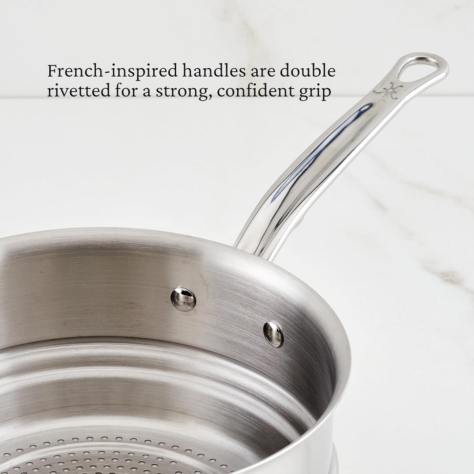 Hestan - Provisions 3 Qt Silver Stainless Steel Steamer insert - 71047