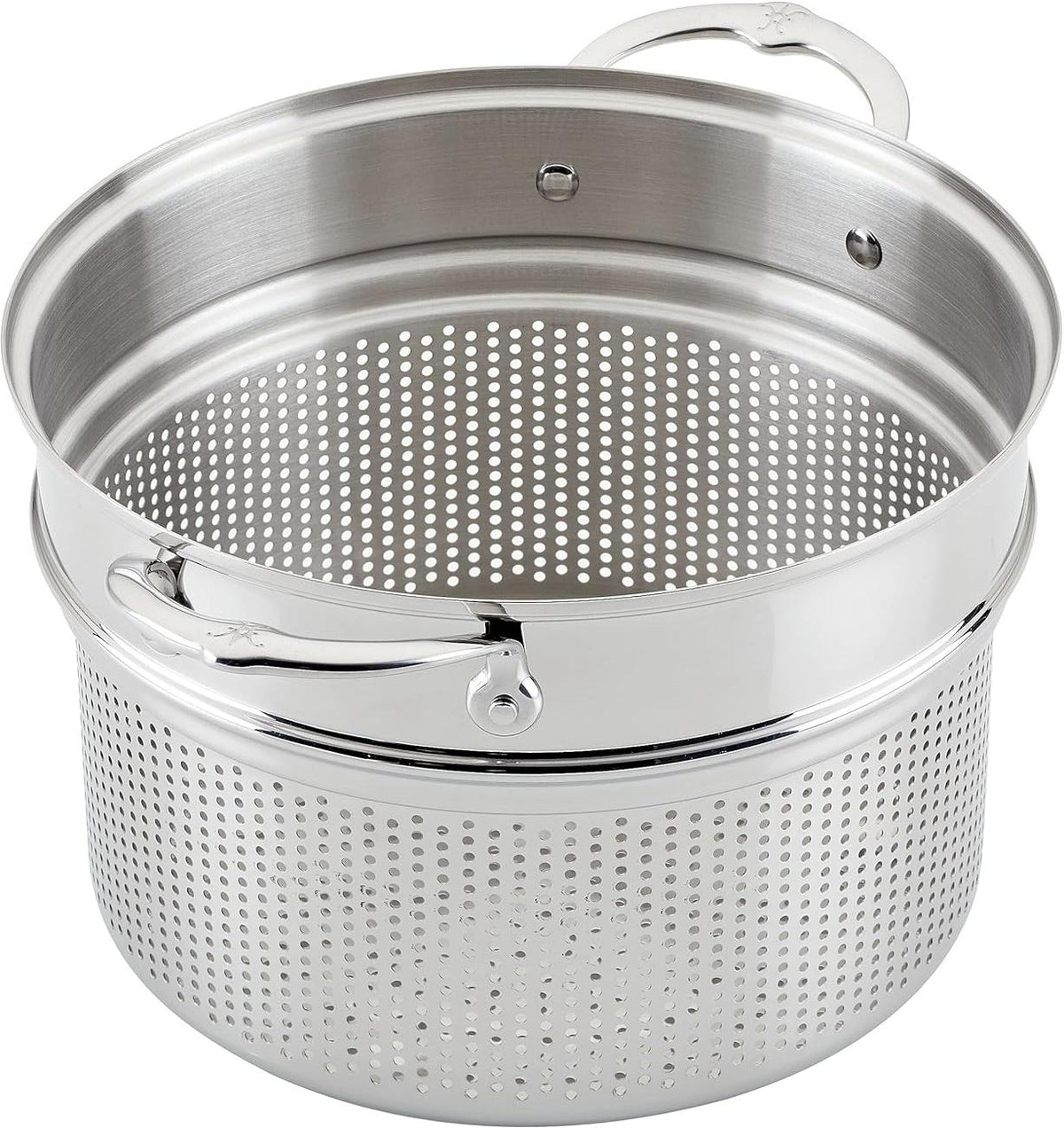 Hestan - Provisions 8 Qt Silver Stainless Steel Pasta Insert - 71048