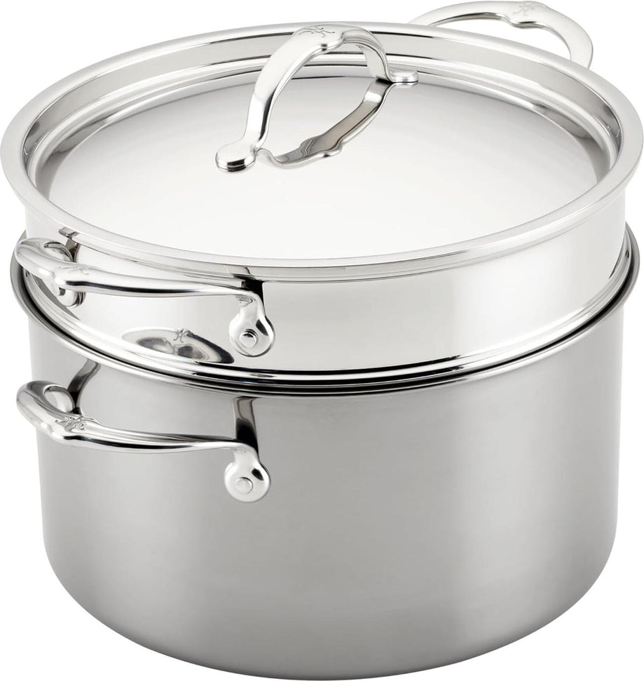 Hestan - Provisions 8 Qt Silver Stainless Steel Pasta Insert - 71048