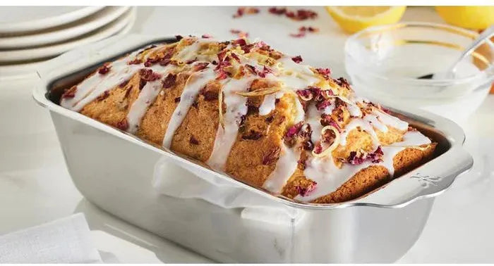 Hestan - Provisions 9" x 5" OvenBond Tri-ply Stainless Steel 1-Pound Loaf Pan - 48825-C