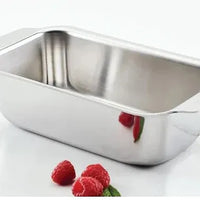 Hestan - Provisions 9" x 5" OvenBond Tri-ply Stainless Steel 1-Pound Loaf Pan - 48825-C