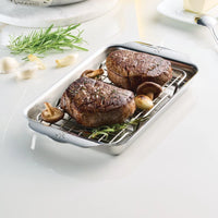 Hestan - Provisions 9" x 6" Stainless Steel OvenBond Eighth Sheet Pan - 54317-C