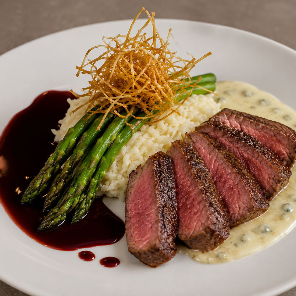 High End Steak Dinner Featuring All Clad cookware - 26 Sep 2026