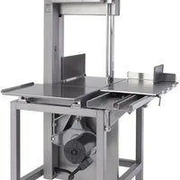 Hobart - 142" Blade Length Vertical Meat Bone Saw, 3 HP, 240V - 6801+BUILDUP