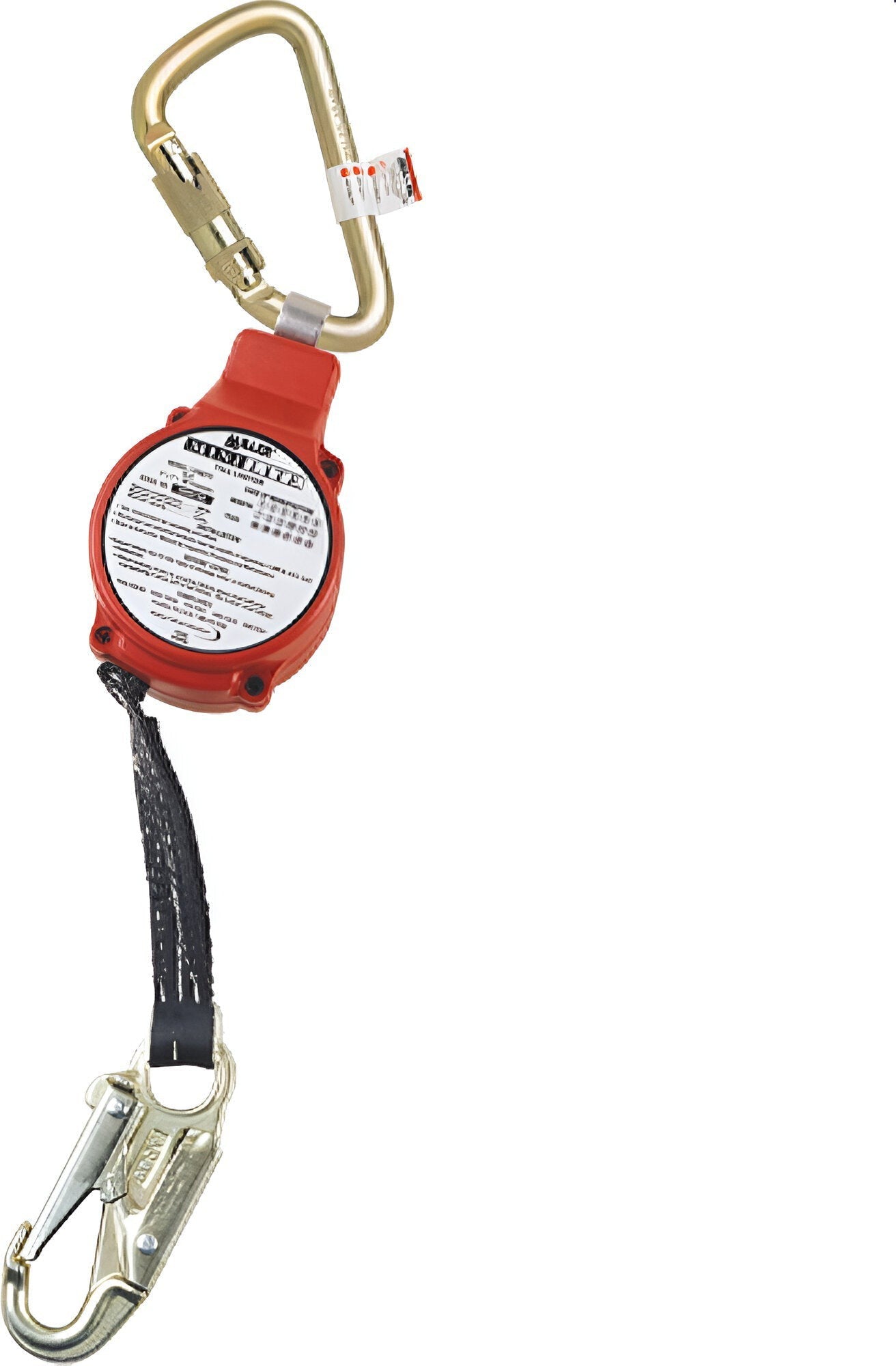 Honeywell - Miller Mini Lite Fall Limiter 11 Ft Twist Lock Carabiner, With Swivel Shackle - SG987