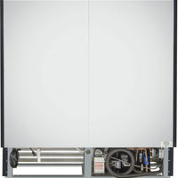 Howard-McCray - 75" Black Vertical Dairy Open Air Merchandiser - SC-OD35E-6-B-LED