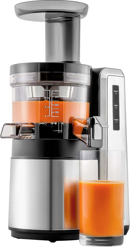 Hurom - 8.1" Silver Slow Juicer - HZ-SBB17