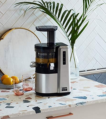 Hurom - 8.1" Silver Slow Juicer - HZ-SBB17
