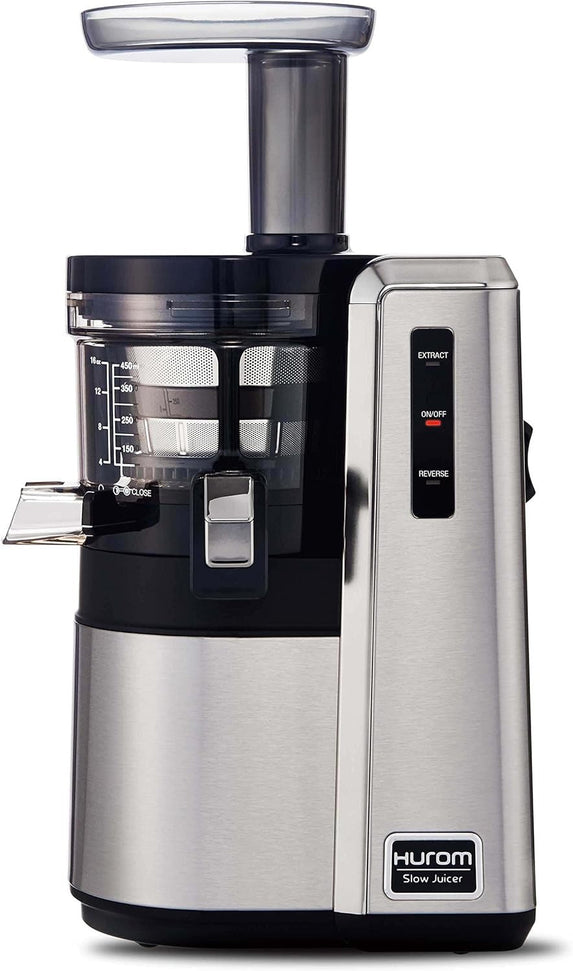 Hurom - 8.1" Silver Slow Juicer - HZ-SBB17