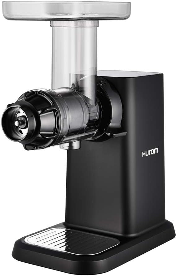 Hurom - Black Horizontal Vegetable and Fruit Juicer - GI-BBB08