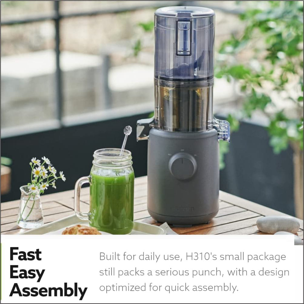 Hurom - H310A Charcoal Slow Juicer - H310A-BBC04CL