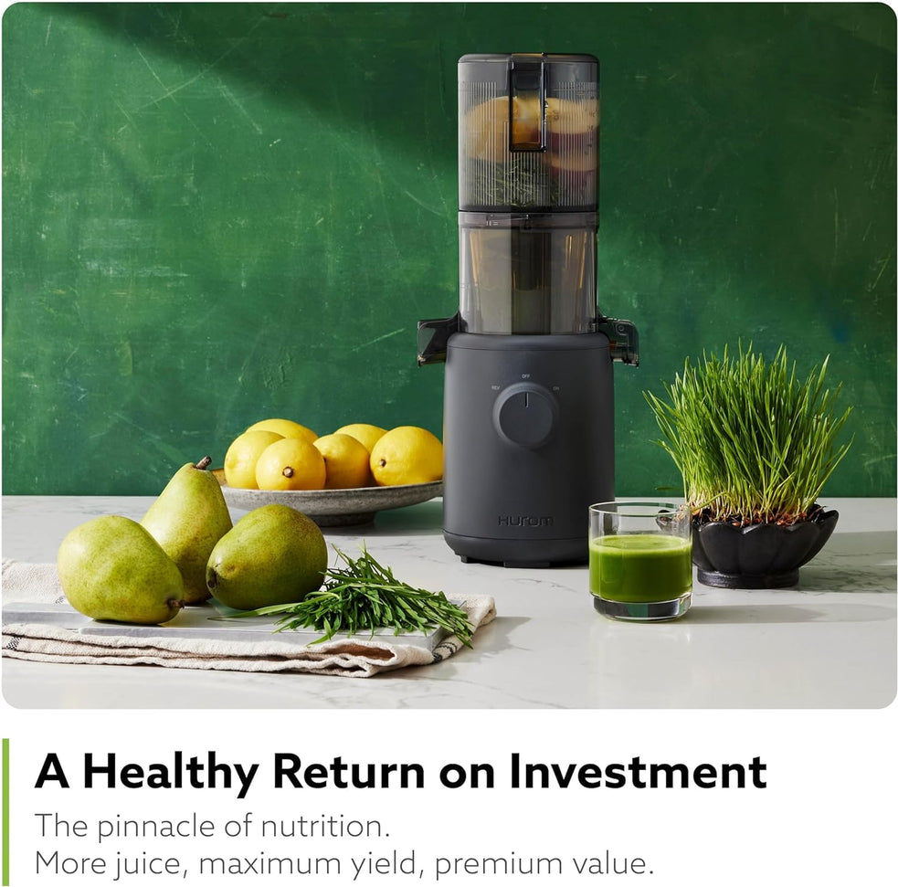 Hurom - H310A Charcoal Slow Juicer - H310A-BBC04CL