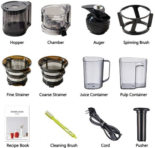 Hurom - H320 Matte Black Slow Juicer - H320N-BBS01MB