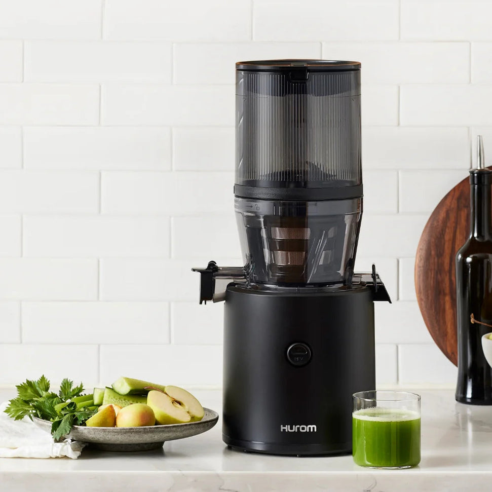 Hurom - H320 Matte Black Slow Juicer - H320N-BBS01MB